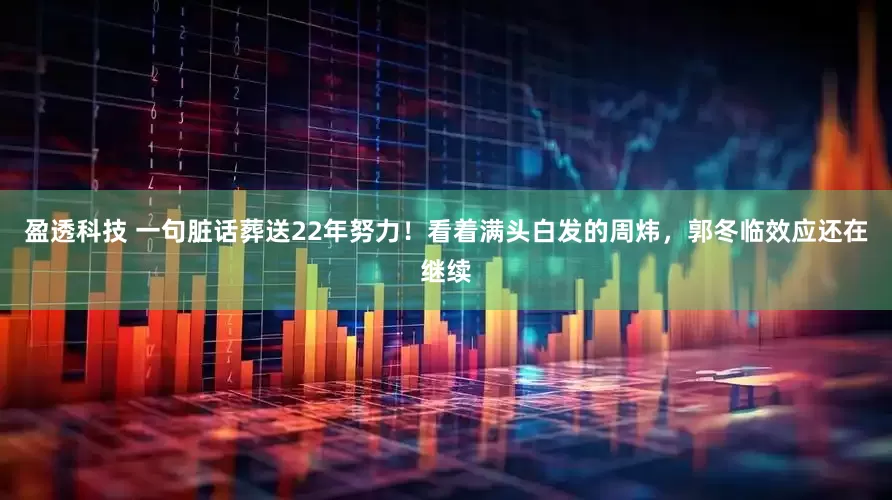 盈透科技 一句脏话葬送22年努力！看着满头白发的周炜，郭冬临效应还在继续